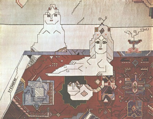Saul steinberg tappeto - steinberg,