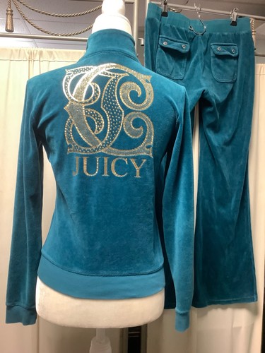 Tuta juicy couture teal - teal, velour