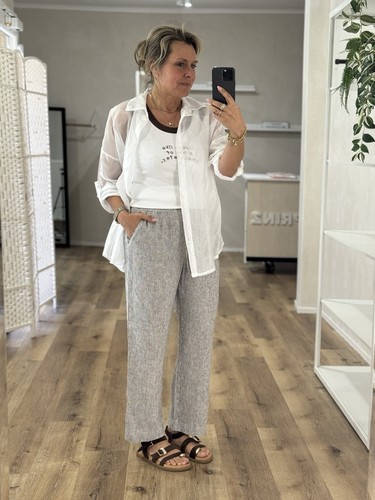 Pantaloni lino free quent - pantaloni, free/quent