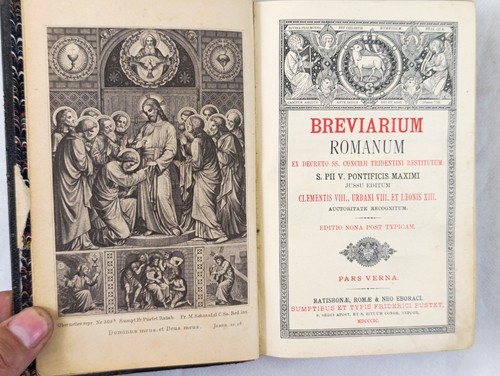 1900 breviarium romanum - romanum, pars