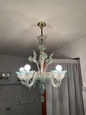 lampadario In Vetro Di murano