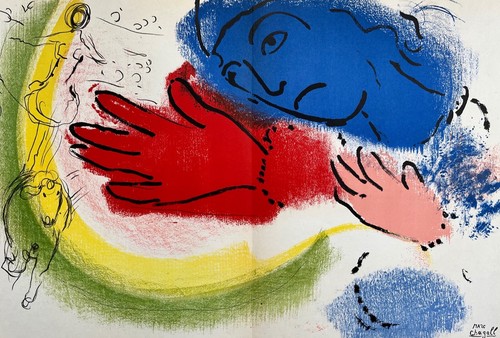 Marc chagall litografia - marc,