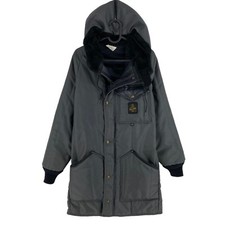 RefrigiWear Grey Hooded Padded