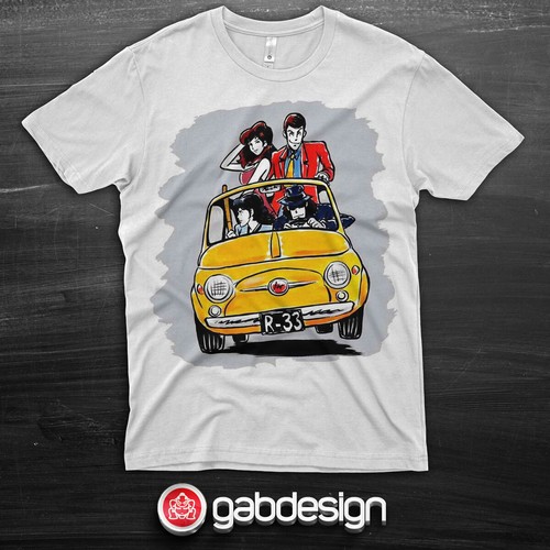 Shirt lupin cartoon anni - lupin,