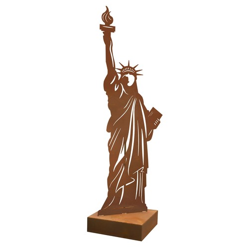 Statua della libertà metallo - statua,