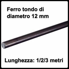 Barra tonda in ferro tondo pieno liscio tondino profilo barre da di 12 mm sp