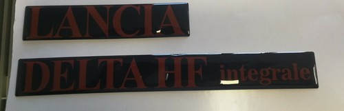 Stemma targhette lancia delta - targhette,
