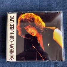RAINBOW Captured Live Promotional Gold Disc Collector CD Album Auth From Japan