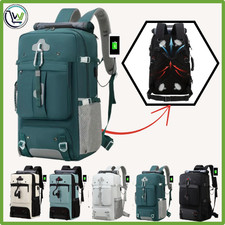 Zaino Trekking Escursionismo 50L –Scomparto Scarpe/Viaggio/Montagna/Campeggio