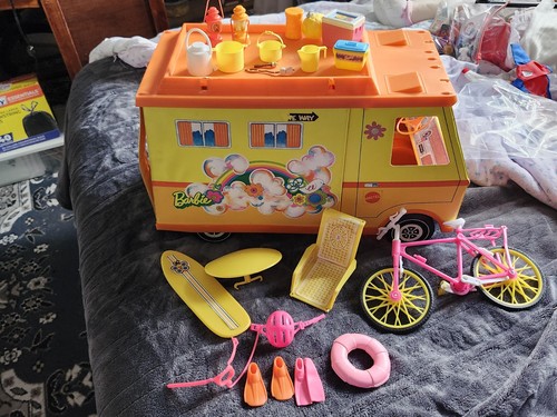Barbie country camper vintage - country,