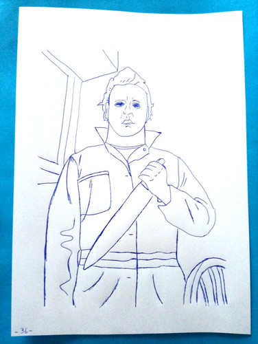 Disegno halloween film - disegno, di