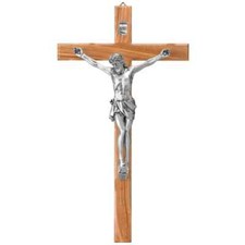 Crocifisso in Resina Argentata