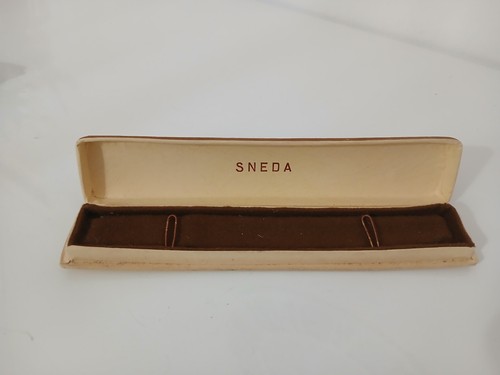Scatola astuccio vintage sneda - vintage,