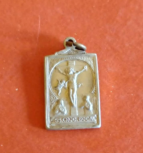 Vecchia medaglietta religiosa