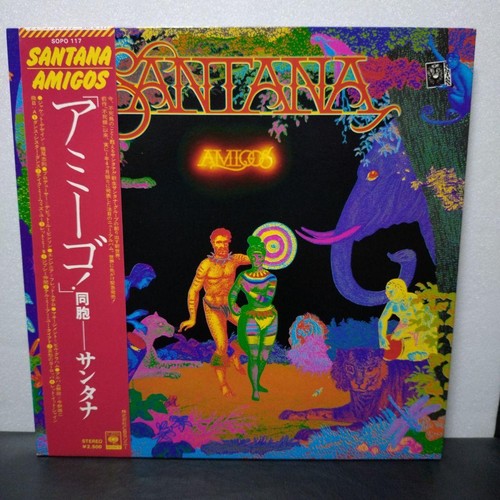 Santana amigos japan vinyl - lp,