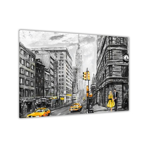 Quadro new york giallo - quadro,