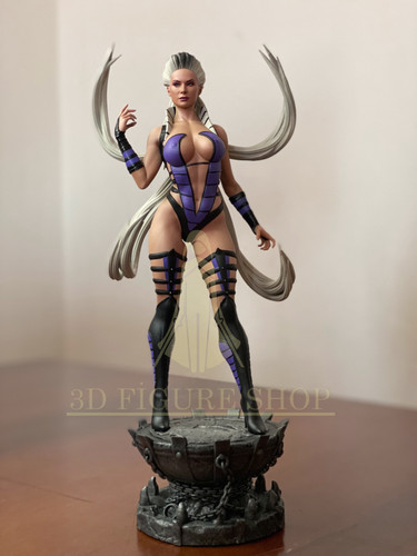 Sindel mortal kombat figura - sindel, 3d