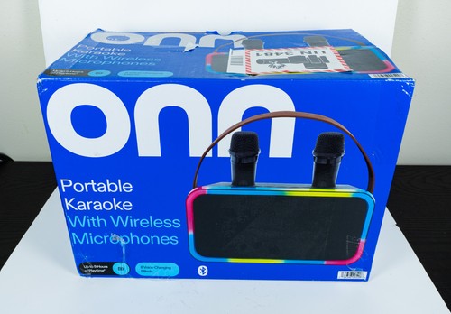 Onn karaoke portatile - karaoke, con
