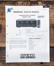 Onkyo A-807 Amplificatore