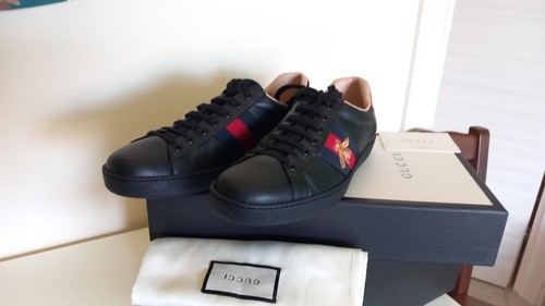Scarpe gucci uomo nere - scarpe, 42,