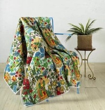 Copriletto vintage Kantha