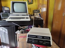 COMPUTER VINTAGE COMMODORE PET 8032 + CBM 4040 DUAL DRIVE FLOPPY DISK