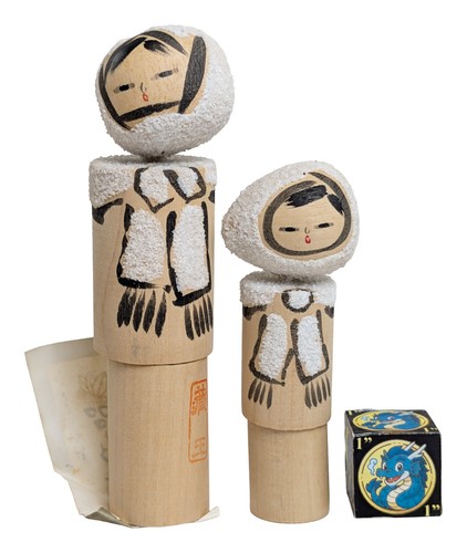 Bambola creativa kokeshi - bambola,