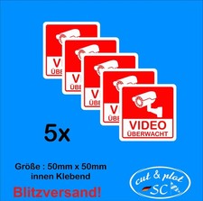 Adesivo videosorveglianza