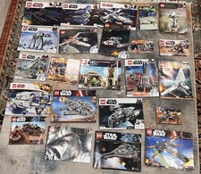 Lotto 23 manuali Lego Star