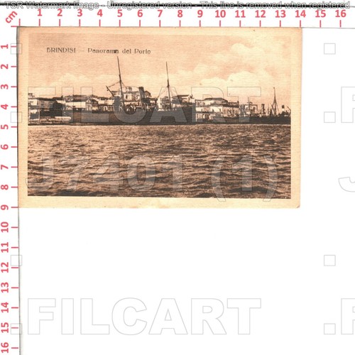 J7401 brindisi citta 1921 - j7401,