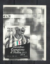 JUVENTUS SCUDETTO CAMPIONATO 2013-2014. ANGOLO DI FOGLIO SUP. DX NUOVO ANNO 2014
