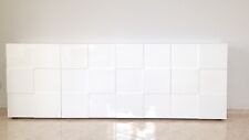 Credenza Madia moderna modello Dama 4 ante bianco lucido