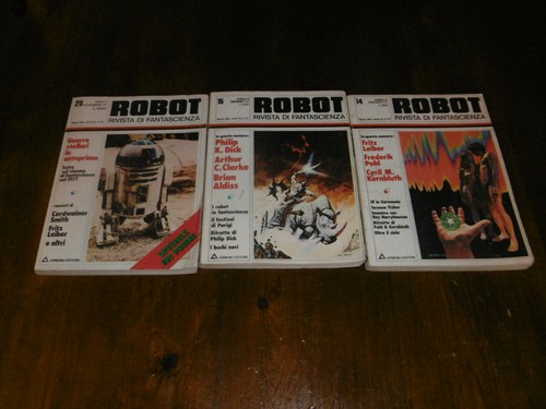 Robot rivista fantascienza - di,