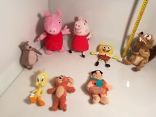 blocco di 8 vari pupazzi