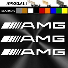 3 adesivi sticker AMG mercedes