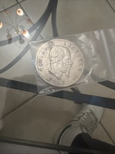 5 Lire 1873 Argento M Zecca Milano  Vittorio Emanuele II 22,92 Grammi