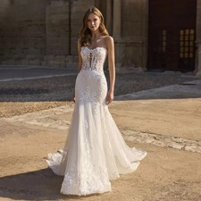 Abito Sposa Senza Maniche