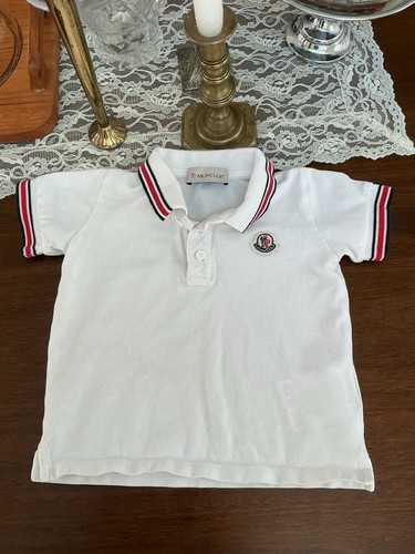 Polo bianca moncler originale - bianca,