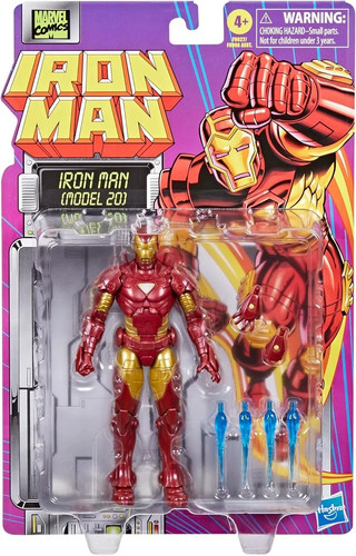 Marvel legends retro iron - legends,