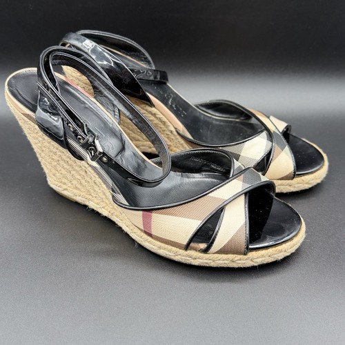 Zeppa espadrillas burberry - zeppa,