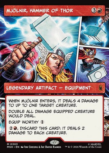 Mjölnir hammer thor - of,