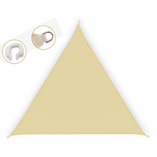 Vela ombreggiante 5x5 beige - ombreggiante,