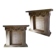 Camino Finto in Polistirolo d’Arredamento - Resistente e Facile da Montare -