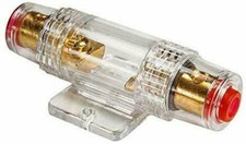Portafusibile Singolo AFC 8 AWG HiFi Auto Batteria Fusibiliera Amplificatore 