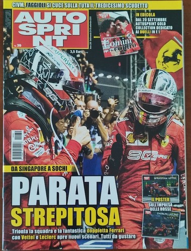 Rivista autosprint 2019 - rivista, 39/2019
