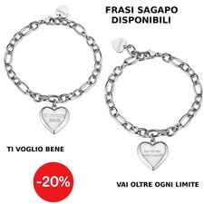 Bracciale Cuore Sagapo Donna