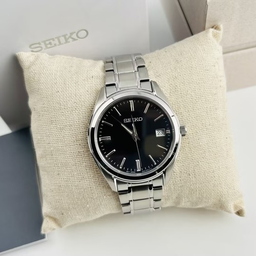 Seiko essentials sur311 - seiko, black