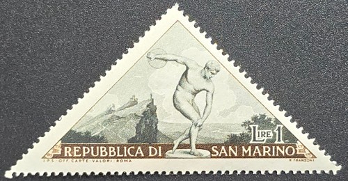 Timbro statua classica