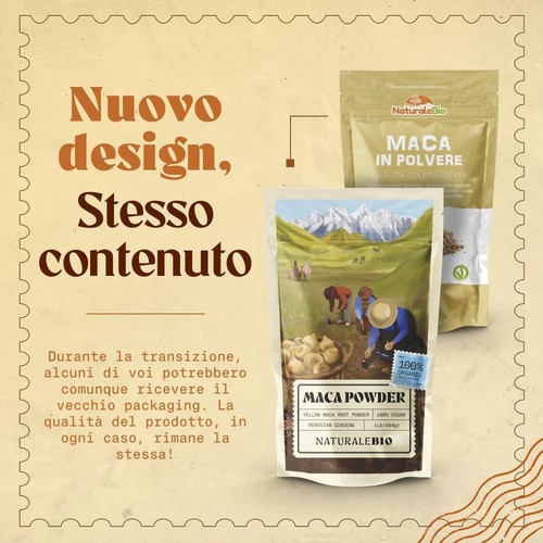 Maca peruviana polvere bio - maca, 1