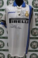 maglia Calcio INTER SIGNED RONALDO ZAMORANO shirt maillot trikot jersey camiseta